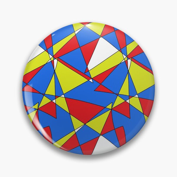 Item preview, Colorful Abstract Triangles (Primary) designed and sold by inatorinator.