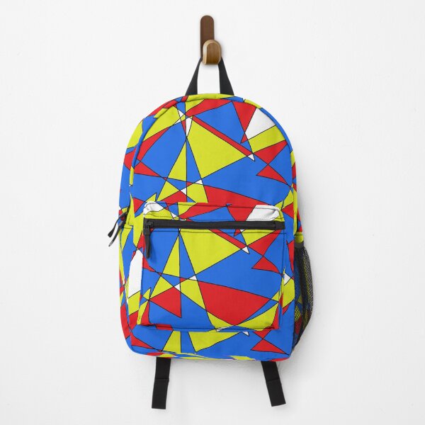 Item preview, Colorful Abstract Triangles (Primary) designed and sold by inatorinator.