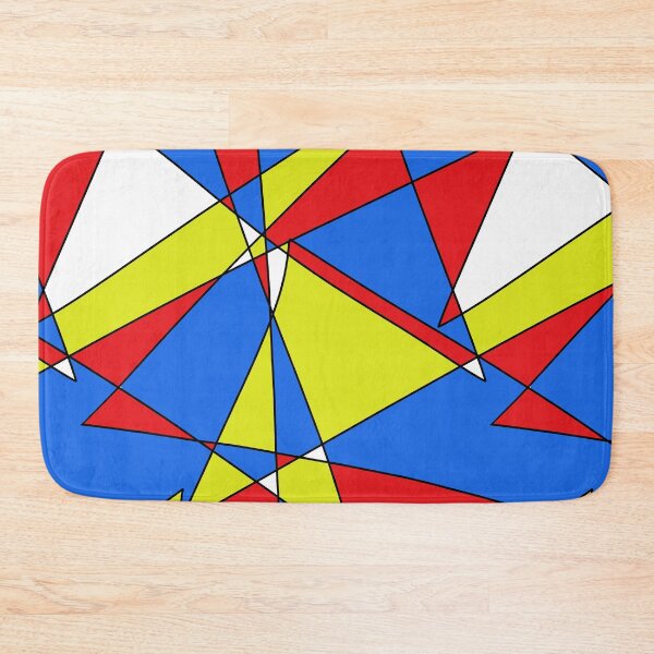 Item preview, Colorful Abstract Triangles (Primary) designed and sold by inatorinator.