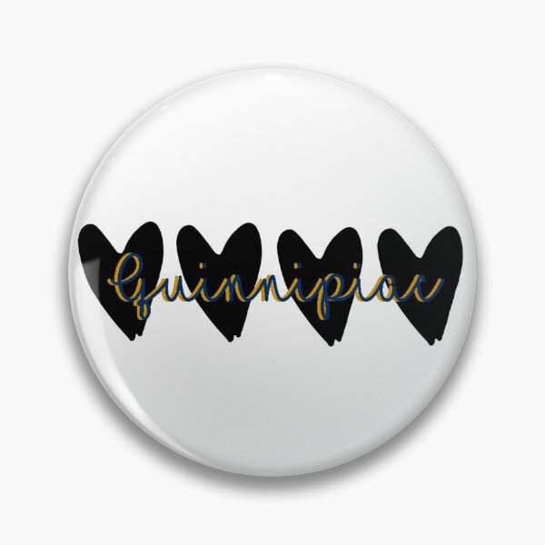 Item preview, quinnipiac hearts sticker designed and sold by l17m04.