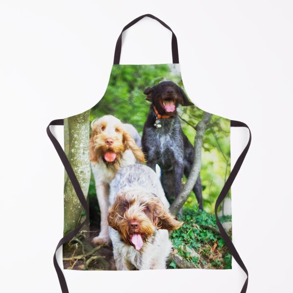 Item preview, Windy in the woods Spinone by heidiannemorris designed and sold by FOLK ART FUSION by heidiannemorris.