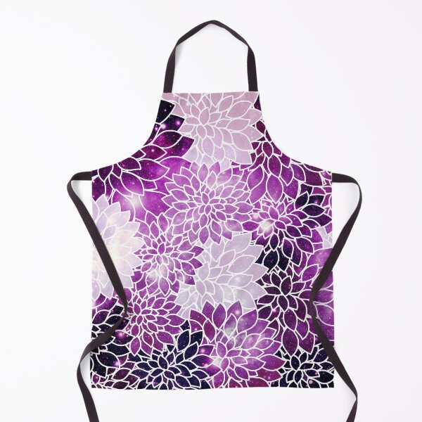 Item preview, Space Dahlias Purple designed and sold by 2sweetsDesign.
