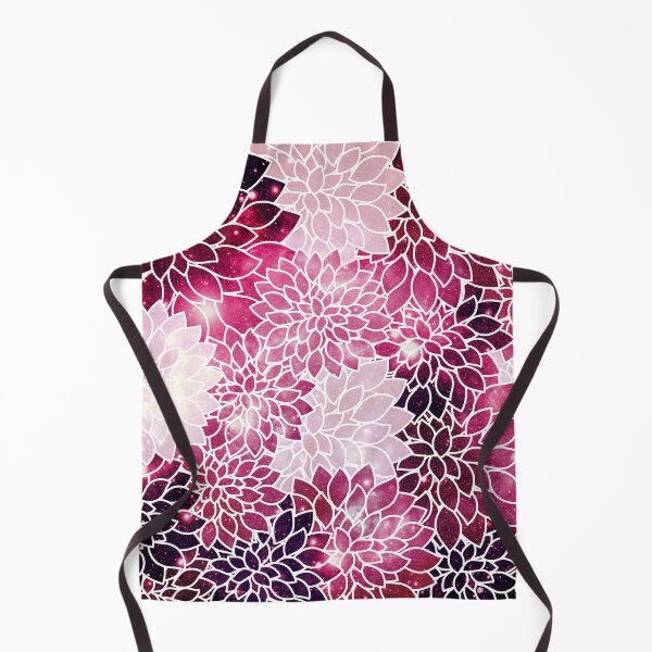 Item preview, Galaxy Space Dahlias Magenta designed and sold by 2sweetsDesign.