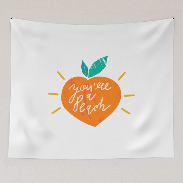 Item preview, You're A Peach  designed and sold by flying-flamingo.