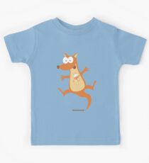 Wacky Kangaroo Kids Tee