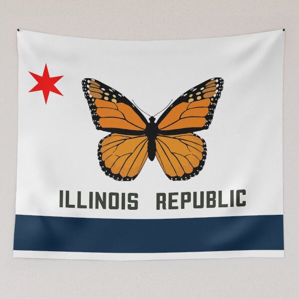 Item preview, Illinois Republic designed and sold by StateFlags.