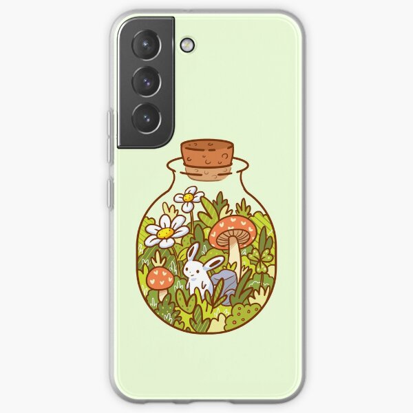 Hase in einer Flasche Samsung Galaxy Flexible Hülle