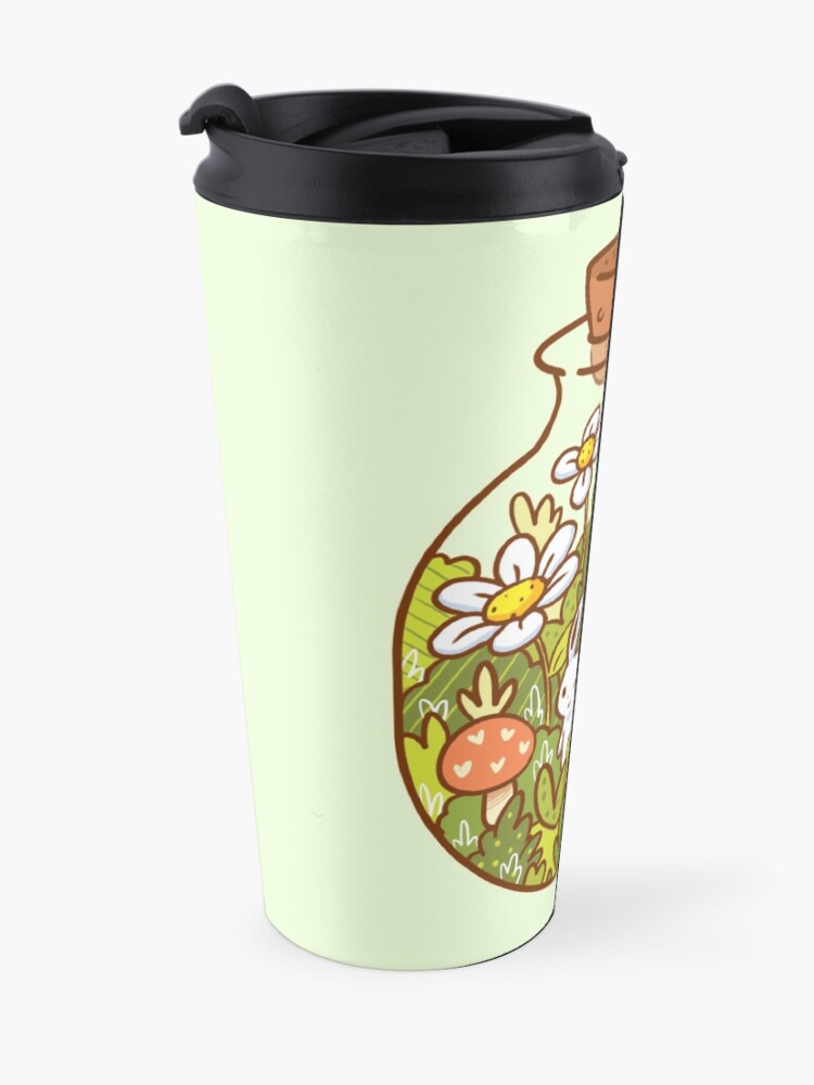 Alternate view of Bunny in a Bottle Travel Coffee Mug