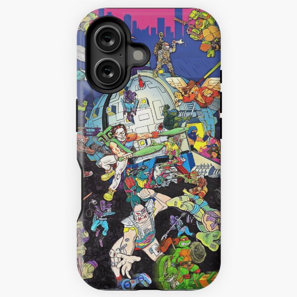Aperçu de l'œuvre Pizza Tortues Ninja Vintage Art classique créée et vendue par CreativeSpero.