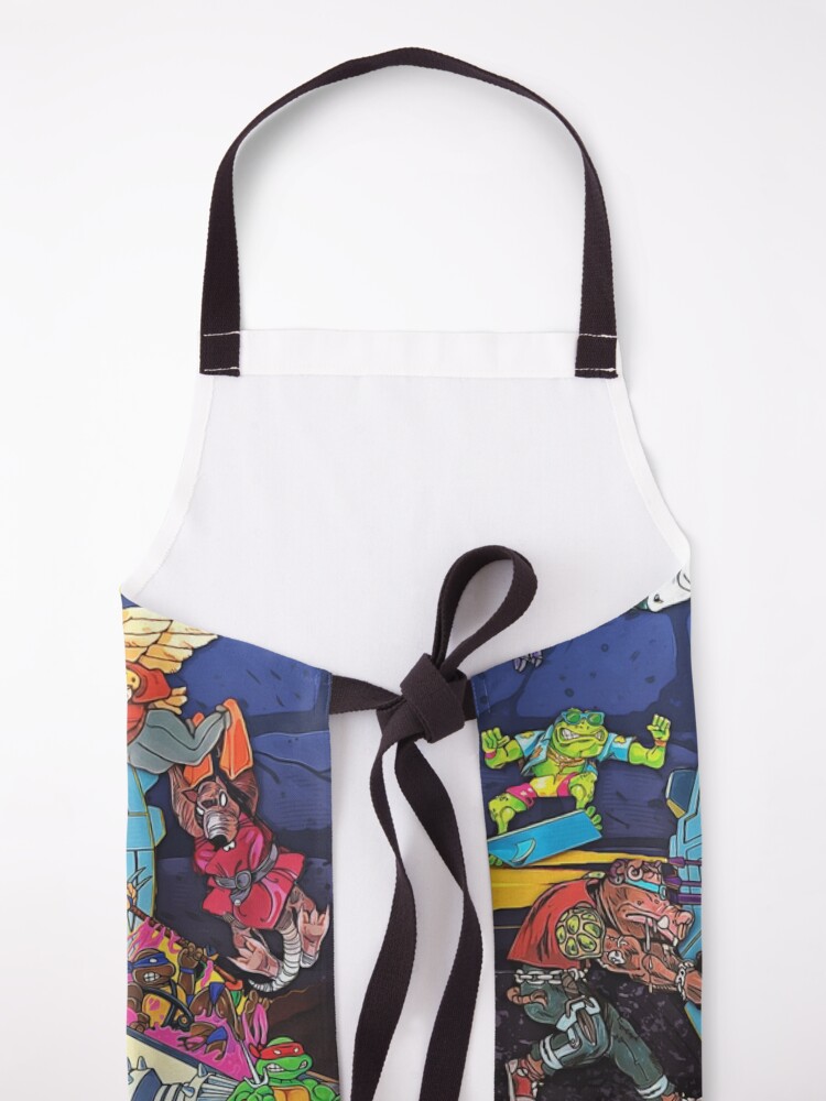 Alternate view of Vintage Ninja Turtles Pizza Classic Art Apron
