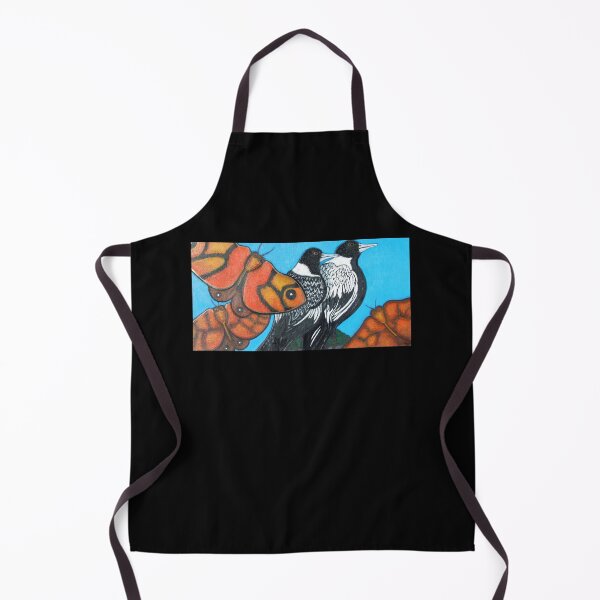 Item preview, Magpie birds and Butterflies designed and sold by amanda metalcat dodds.