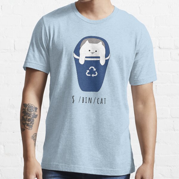 Item preview, $ /bin/cat Linux Command Line Cat designed and sold by coder-kitty.