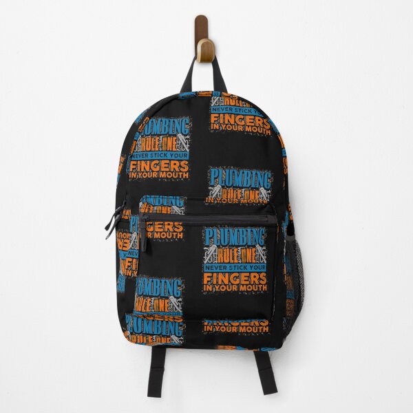 Item preview, Plumbing Rule 1 Never Stick Your Fingers in Your Mouth designed and sold by Mrpotts73.