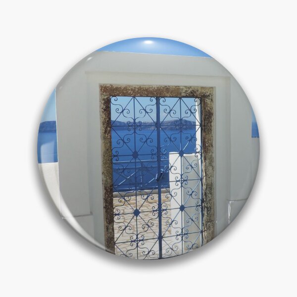 Item preview, Gates to the Outside - Santorini designed and sold by Marilyn Harris.
