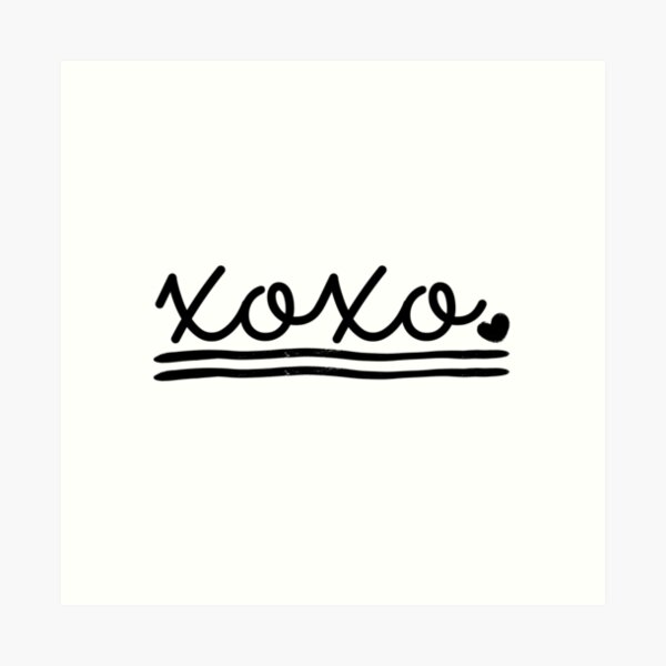 XOXO Style Art Print