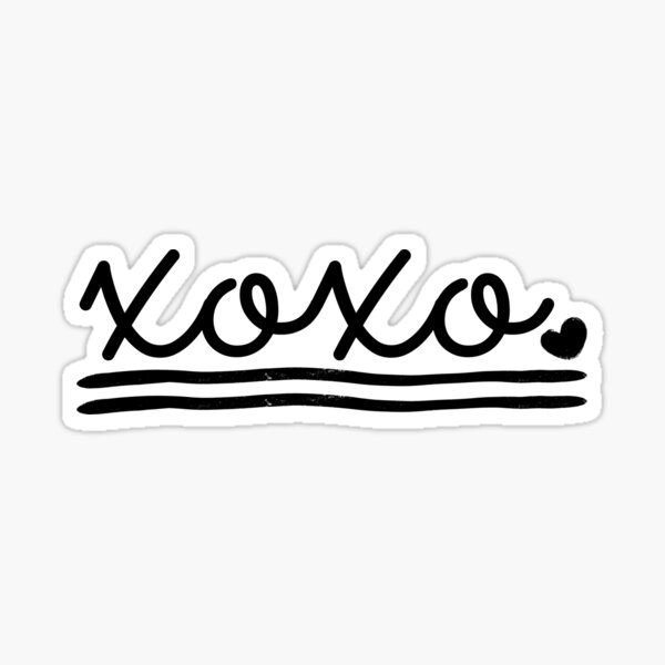 XOXO Style Sticker