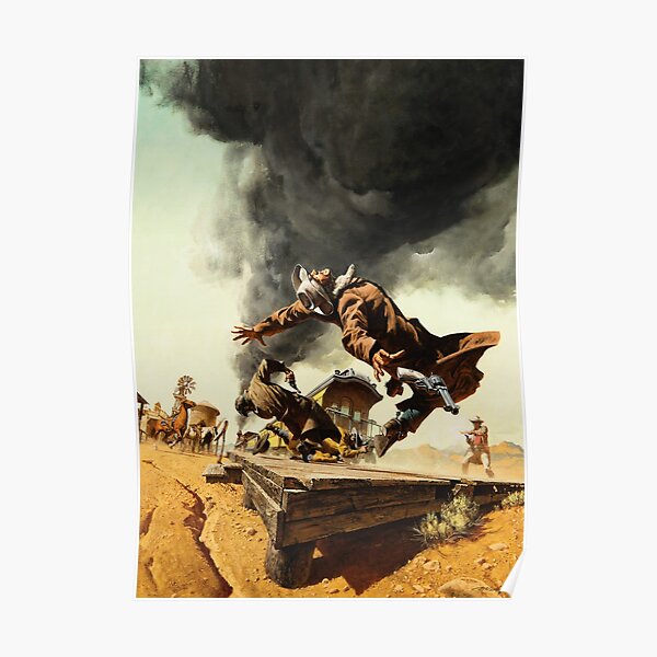 Once Upon a Time in the West 1968 - Textless Poster