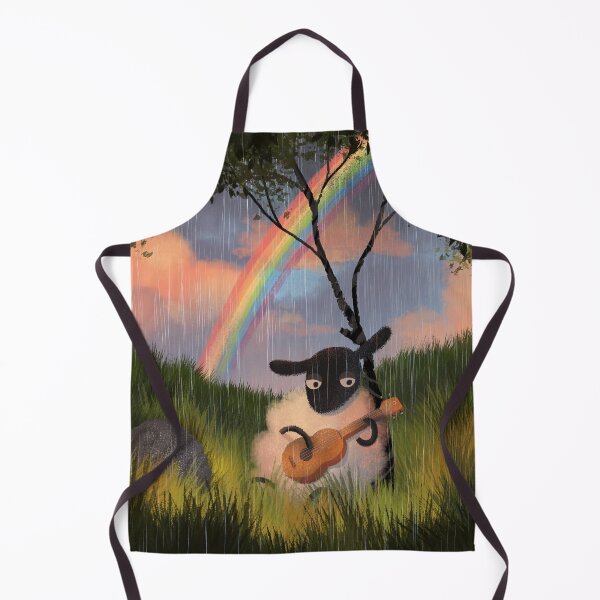 Item preview, Sheep Playing Guitar designed and sold by katiecrumpton.