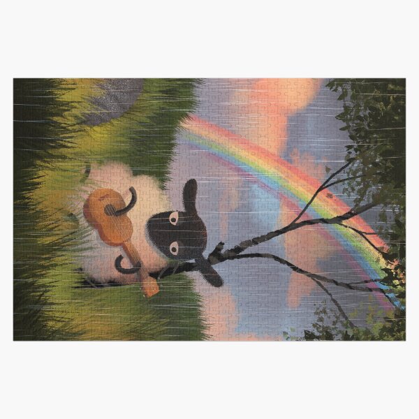 Sheep Playing Guitar Jigsaw Puzzle