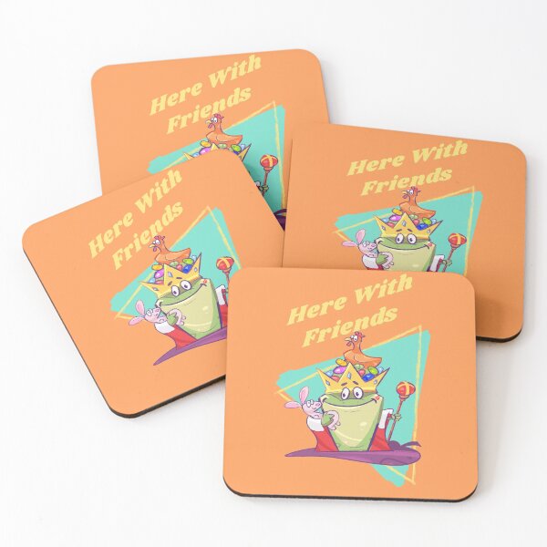 Item preview, Here With Friends designed and sold by AladdinMktgs.