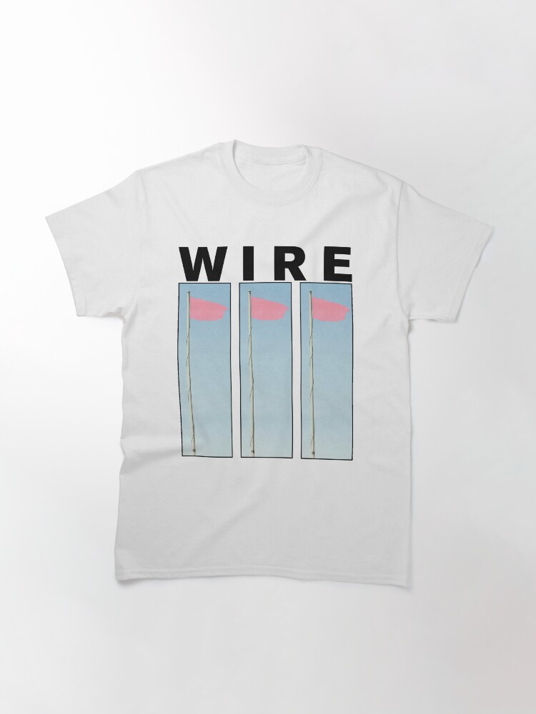 Alternate view of Wire Pink Flag Classic T-Shirt