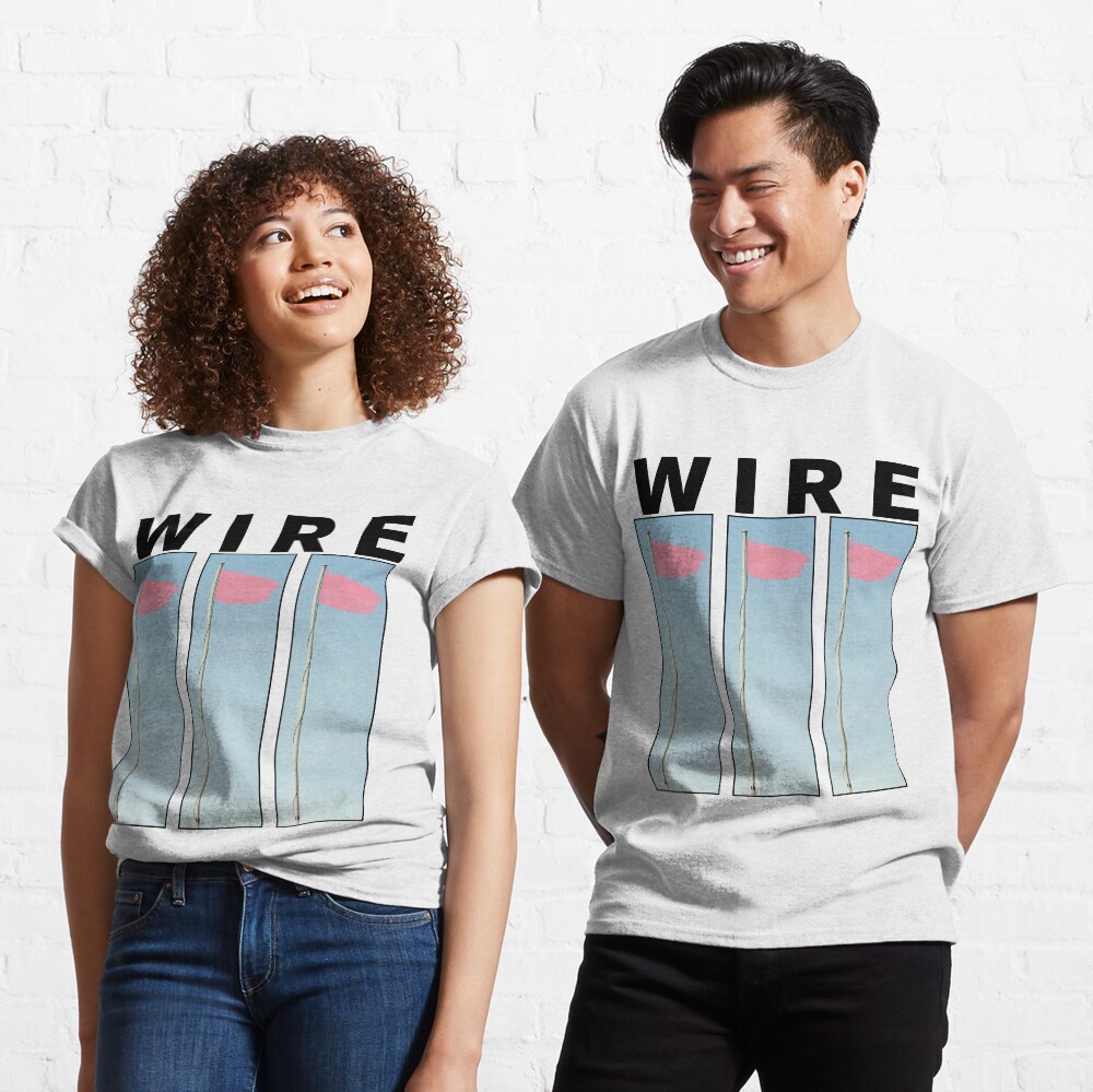 Wire Pink Flag Classic T-Shirt