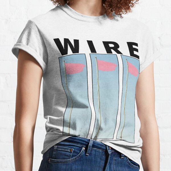 Wire Pink Flag Classic T-Shirt