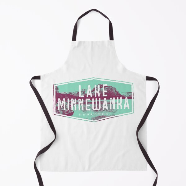 Item preview, Lake Minnewanka Hexagon Banff National Park, Alberta Canada in Mint Green and Burgundy designed and sold by borednomad.