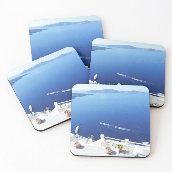 Item preview, Looking out to Sea - Santorini  designed and sold by Marilyn Harris.