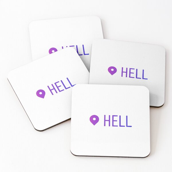 Item preview, I am in hell (purple) designed and sold by honeysticks.