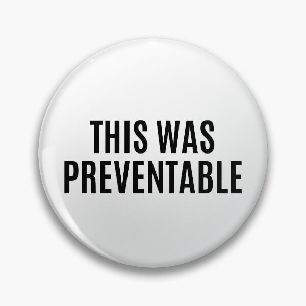 Item preview, THIS WAS PREVENTABLE designed and sold by The Little Wood Cottage.