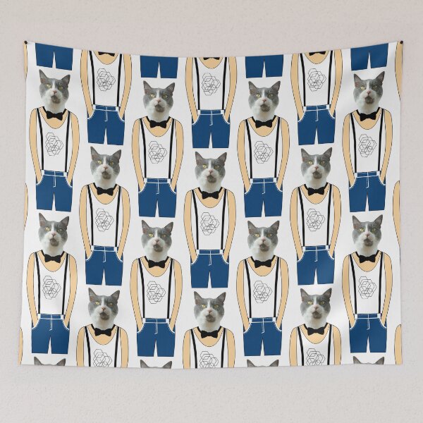 Item preview, Cat Man designed and sold by seesaw-clothing.