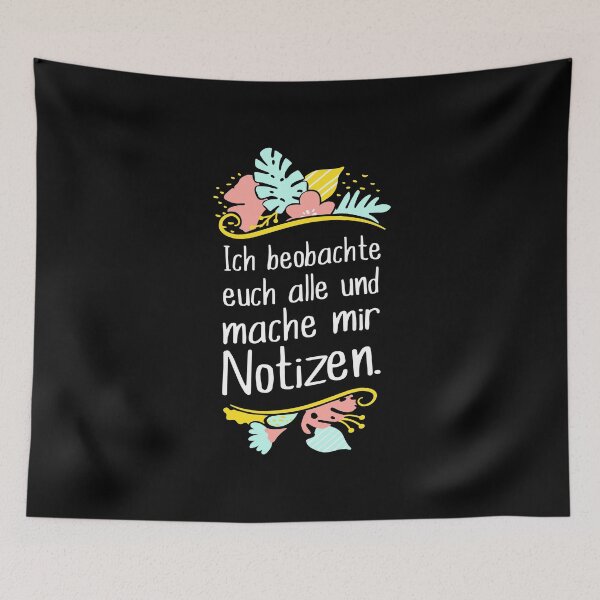 Artikelvorschau, Ich Beobachte Euch Alle Mache Notizen entworfen und verkauft von khornholio.