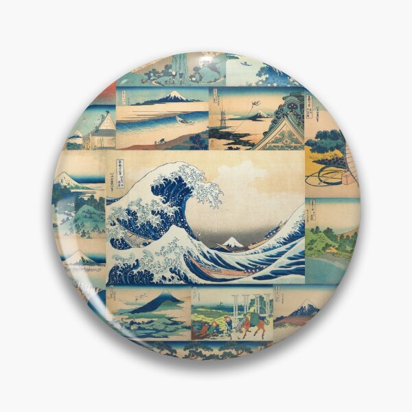 Item preview, Hokusai, Thirty-six Views of Mt. Fuji designed and sold by judgeart.