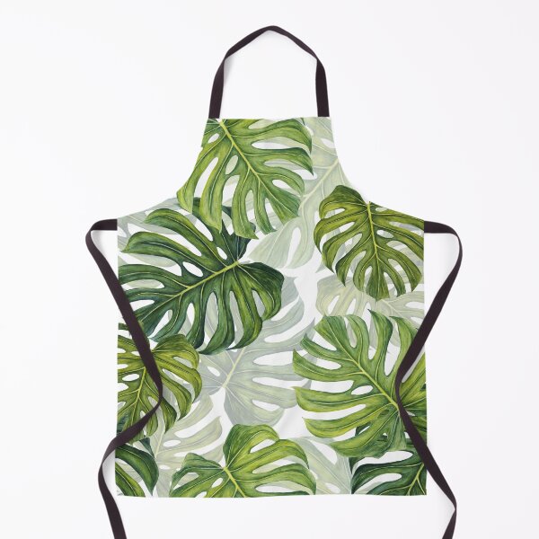 Item preview, Monstera Leaf Tropical Pattern - Green designed and sold by Karen Banson.