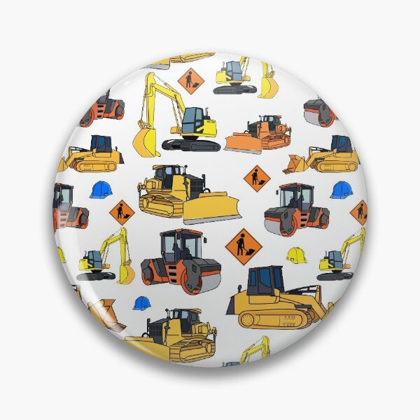 Item preview, Construction Vehicles Random Pattern designed and sold by judgeart.