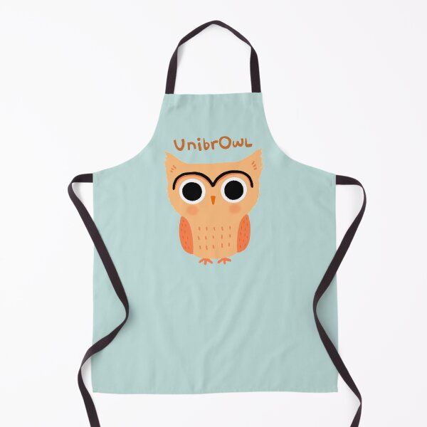 Item preview, UnibrOwl | Unibrow Owl | Funny Cute Owl Illustration designed and sold by Jenn Inashvili.