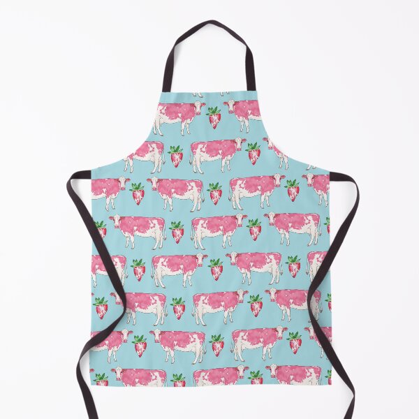 Item preview, Strawberry Cow Pattern designed and sold by okpinsArtDesign.