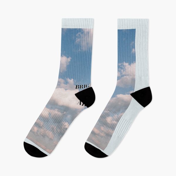 Item preview, Brighter Days Ahead Fluffy Clouds In Blue Sky Retro Aesthetic designed and sold by kqwdesigns.