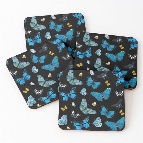 Item preview, Blue Butterflies Pattern designed and sold by KA DESIGNS.