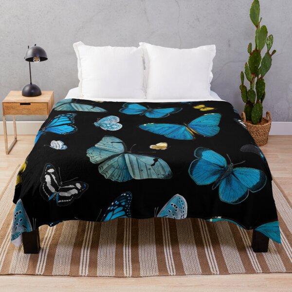 Item preview, Blue Butterflies Pattern designed and sold by KA DESIGNS.