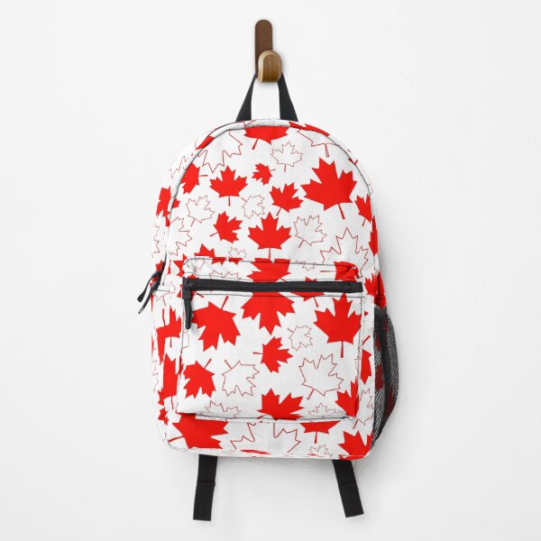 Item preview, Fun Festive Canada Maple Leaf Red White Random Pattern designed and sold by judgeart.