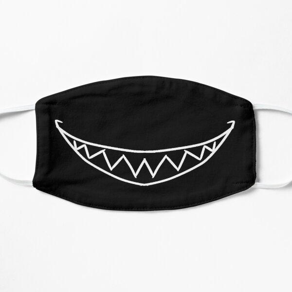 Shinra Kusakabes Grinsen Gesichtsmaske Flache Maske