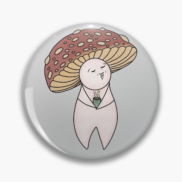 Item preview, Mushroom Uncle Iroh designed and sold by Hannah Barnett.