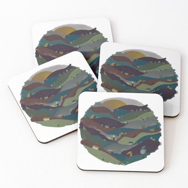 Item preview, Village in the Hills designed and sold by AshleyGrebe.