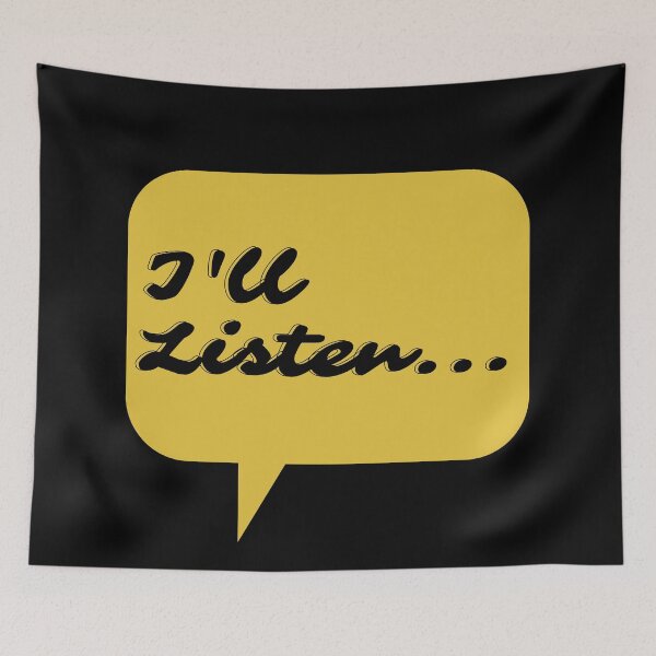 Item preview, I'll Listen designed and sold by InputVSOutput.
