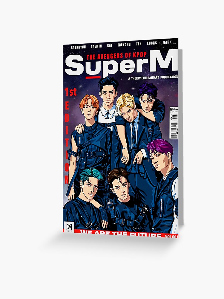 SuperM X MARVEL Cartoon Print Tote Bag – SuperM Official Store