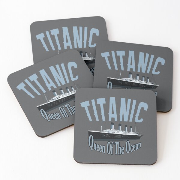 Item preview, Titanic Queen Of The Ocean Sinking Vintage Cruise Ship Atlantic Voyage  designed and sold by TopTeeShop.