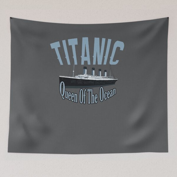 Item preview, Titanic Queen Of The Ocean Sinking Vintage Cruise Ship Atlantic Voyage  designed and sold by TopTeeShop.