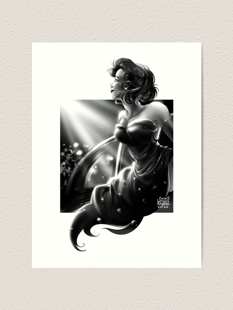 "Femme Fatale" Art Print by krystallay  Redbubble